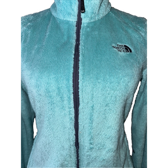 The North Face Osito Light Blue Fleece Zip Up Jacket Size M - Picture 4 of 15